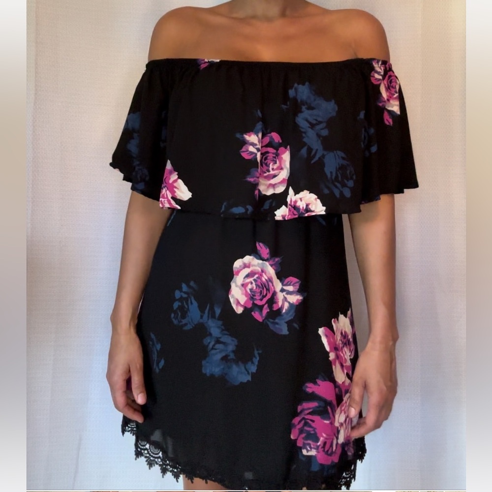 Charlotte Russe Off Shoulder Dress